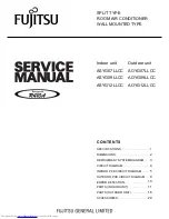 Fujitsu AOYG07LLCC Service Manual preview