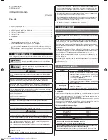 Preview for 2 page of Fujitsu AOYG12-14LBLA Installation Manual