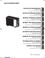 Fujitsu AOYG14LMCA Installation Manual предпросмотр