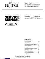 Fujitsu AOYG18LFC Service Manual preview