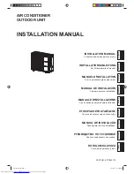 Fujitsu AOYG18LFCA Installation Manual preview