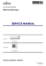 Fujitsu AOYG30KMTA Service Manual preview