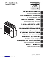 Preview for 1 page of Fujitsu aoyg30lat4 Installation Manual