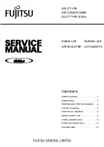 Fujitsu AOYG30LBTA Service Manual preview