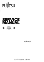 Preview for 1 page of Fujitsu AOYG30LMTA Service Manual