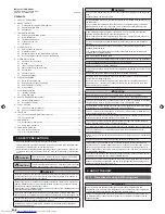 Preview for 2 page of Fujitsu AOYG36LATT Installation Manual