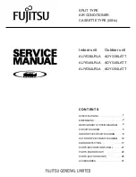 Fujitsu AOYG45LATT Service Manual preview