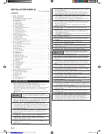 Preview for 2 page of Fujitsu aoyg45lbt8 Installation Manual