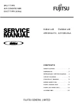 Fujitsu AOYG90LRLA Service Manual preview