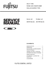 Preview for 20 page of Fujitsu AOYR07LCC Service Manual