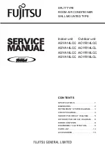 Preview for 36 page of Fujitsu AOYR07LCC Service Manual