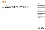 Fujitsu Arrows EF FJL21 Basic Manual preview