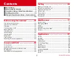 Предварительный просмотр 4 страницы Fujitsu Arrows NX F-01J Instruction Manual