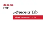 Preview for 1 page of Fujitsu Arrows Tab F-02F Instruction Manual