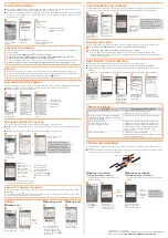 Preview for 2 page of Fujitsu Arrows Z FJL22 Settings Manual