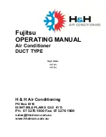 Fujitsu ART45L Operating Manual preview