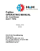 Fujitsu ARTC72L Operating Manual предпросмотр