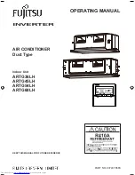 Fujitsu ARTG36LH Operating Manual preview