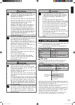 Preview for 3 page of Fujitsu ARXG12-54KHTAP Operating Manual