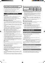 Preview for 6 page of Fujitsu ARXG12-54KHTAP Operating Manual