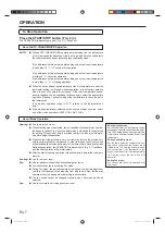 Preview for 8 page of Fujitsu ASBA18LEC: AOBR18LEC Operating Manual