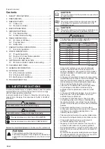 Preview for 2 page of Fujitsu ASG1207U3MI-KM Operation Manual