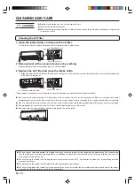 Preview for 14 page of Fujitsu ASTG12LVCB Operating Manual