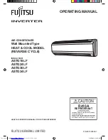 Preview for 1 page of Fujitsu ASTG18LF Operating Manual