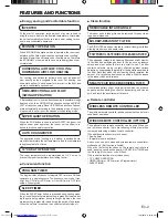 Preview for 3 page of Fujitsu ASTG18LF Operating Manual