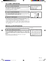 Preview for 13 page of Fujitsu ASTG18LF Operating Manual