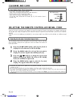 Preview for 16 page of Fujitsu ASTG18LF Operating Manual