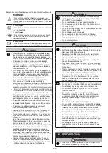 Preview for 2 page of Fujitsu ASTH07KNCA Operation Manual