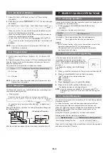 Предварительный просмотр 6 страницы Fujitsu ASTH07KNCA Operation Manual