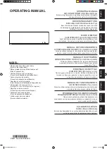 Fujitsu ASY20MI-KM Operating Manual preview