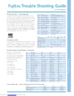 Preview for 4 page of Fujitsu ASY7-12A Troubleshooting Manual