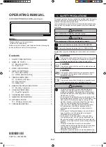 Fujitsu ASYG07-09-12KPCA Operating Manual предпросмотр