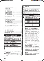 Preview for 2 page of Fujitsu ASYG07KMTB Operating Manual