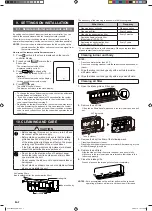 Preview for 8 page of Fujitsu ASYG07KMTB Operating Manual