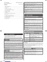 Preview for 2 page of Fujitsu ASYG14LECA Installation Manual