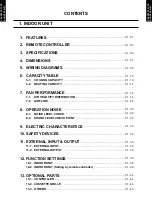 Preview for 3 page of Fujitsu AU*G12LVLB Design & Technical Manual