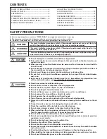 Preview for 2 page of Fujitsu AUT36A Operating Manual