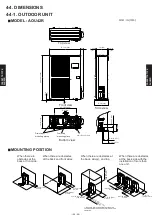 Preview for 7 page of Fujitsu AUU42R Manual