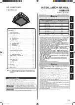 Preview for 1 page of Fujitsu AUXG-KRLB Series Installation Manual