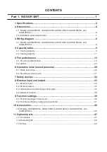 Preview for 3 page of Fujitsu AUXG09KVLA Design & Technical Manual