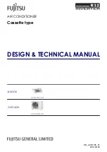 Fujitsu AUXG24KVLA Design & Technical Manual предпросмотр