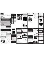 Fujitsu AUY12FBAB Installation Instruction Sheet preview