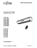 Preview for 1 page of Fujitsu AWT14RB Operating Manual