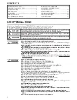 Preview for 2 page of Fujitsu AWT14RB Operating Manual