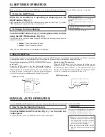 Preview for 10 page of Fujitsu AWT14RB Operating Manual