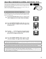 Preview for 17 page of Fujitsu AWT14UB Operating Manual